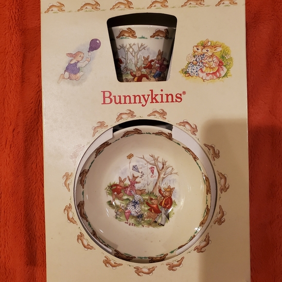 Royal Doulton Other Of A 2 3pc Royal Doulton Baby Gift Set